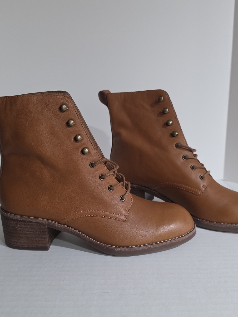 Madewell, The Patti, Ankle Boot. Lace Up